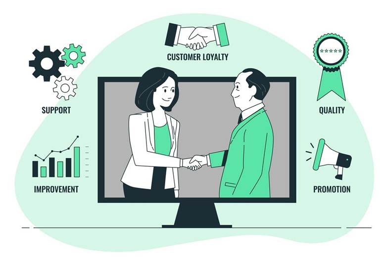 Salesforce CRM customer and account management interface